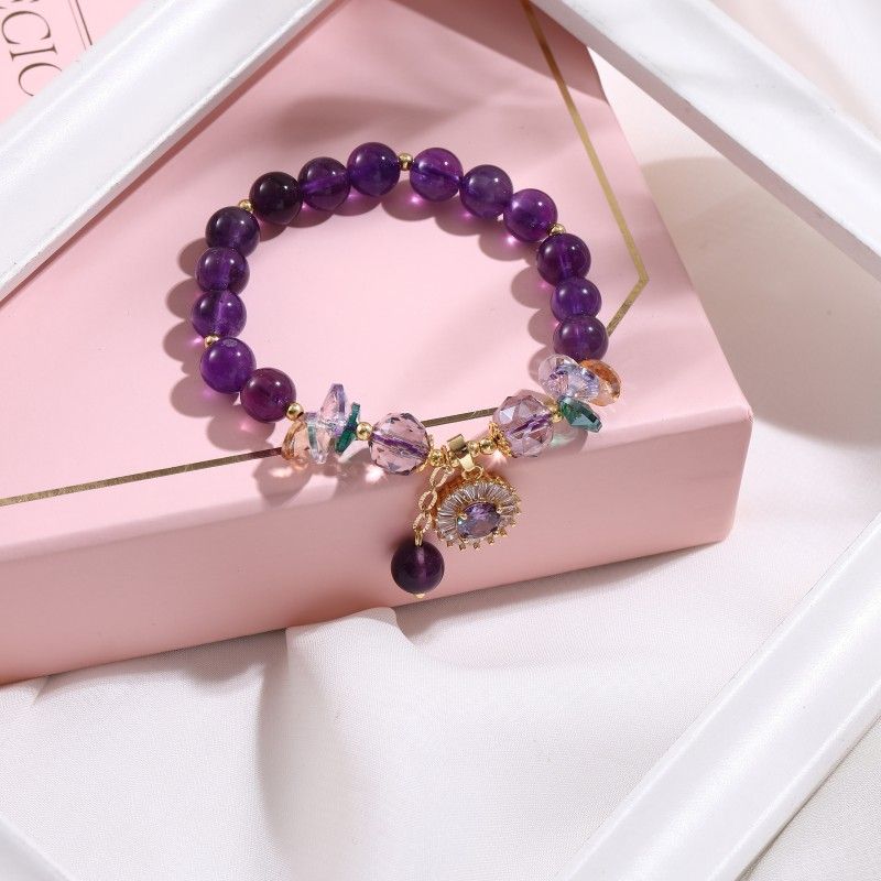 Amethyst Spiritual Growth Bracelet for Women | Spiritual Bracelet for Inner Peace & Balance